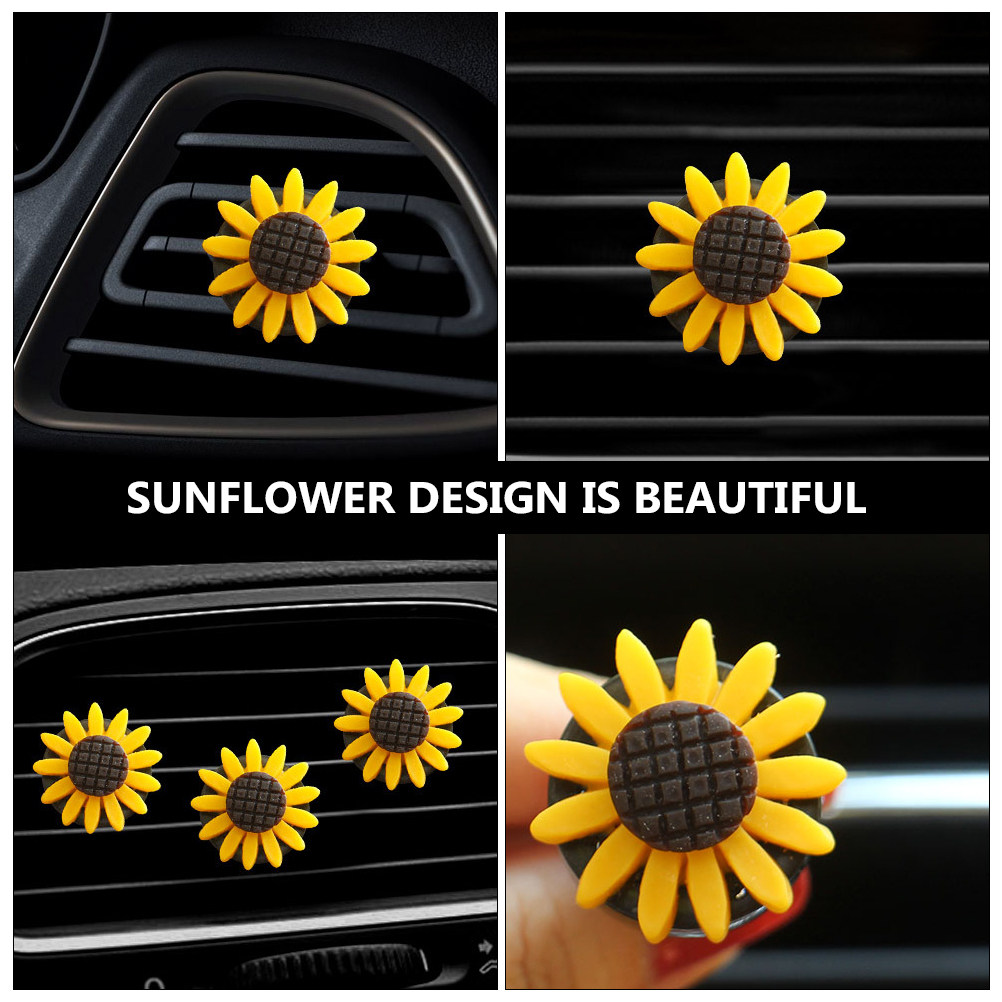 2Pcs Sunflower Car Aromatherap - огляд і ціна Home Fragrance Janzen
