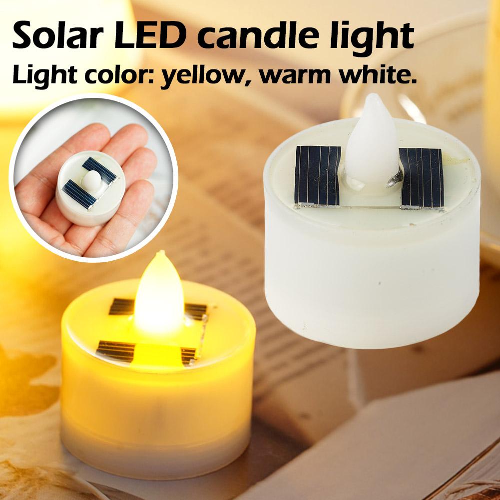 New Solar Candles Flameless LE - огляд і ціна Beeswax Taper Candle