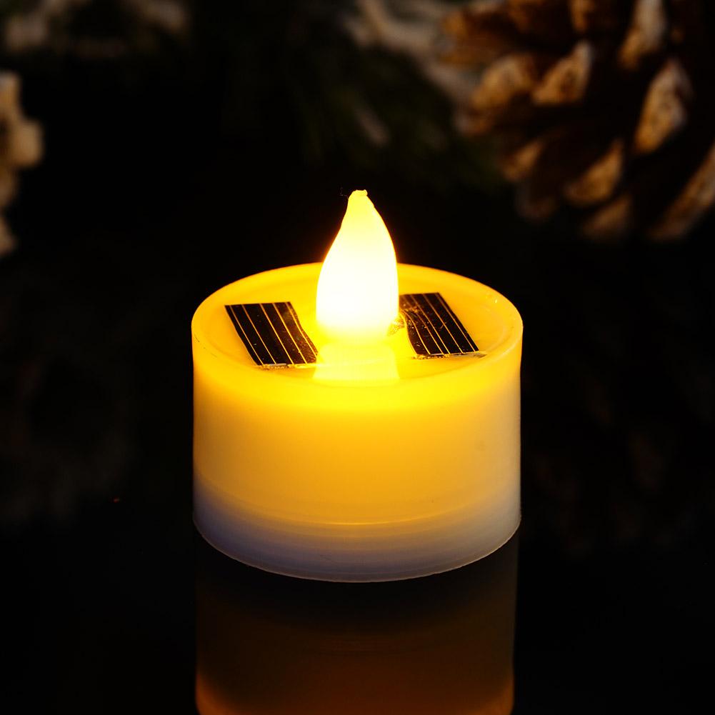 New Solar Candles Flameless LE - огляд і ціна Beeswax Taper Candle