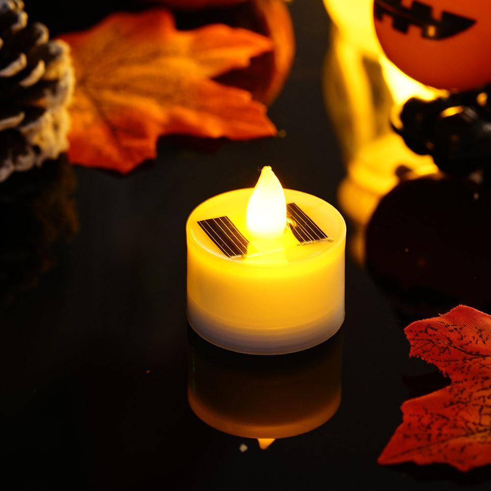 New Solar Candles Flameless LE - огляд і ціна Beeswax Taper Candle