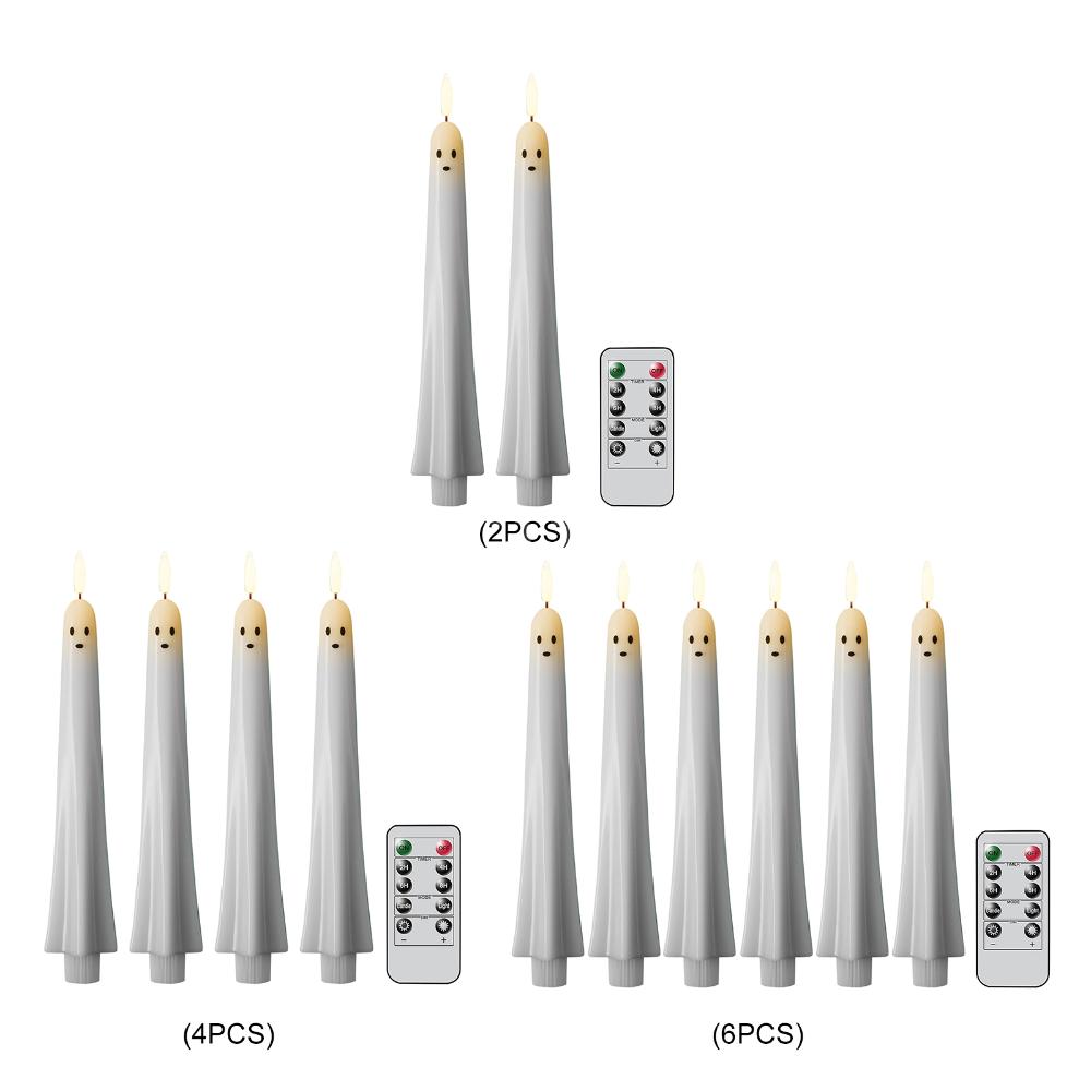 F5 Ghost Shaped Ghost Taper Ca - огляд і ціна Beeswax Taper Candle
