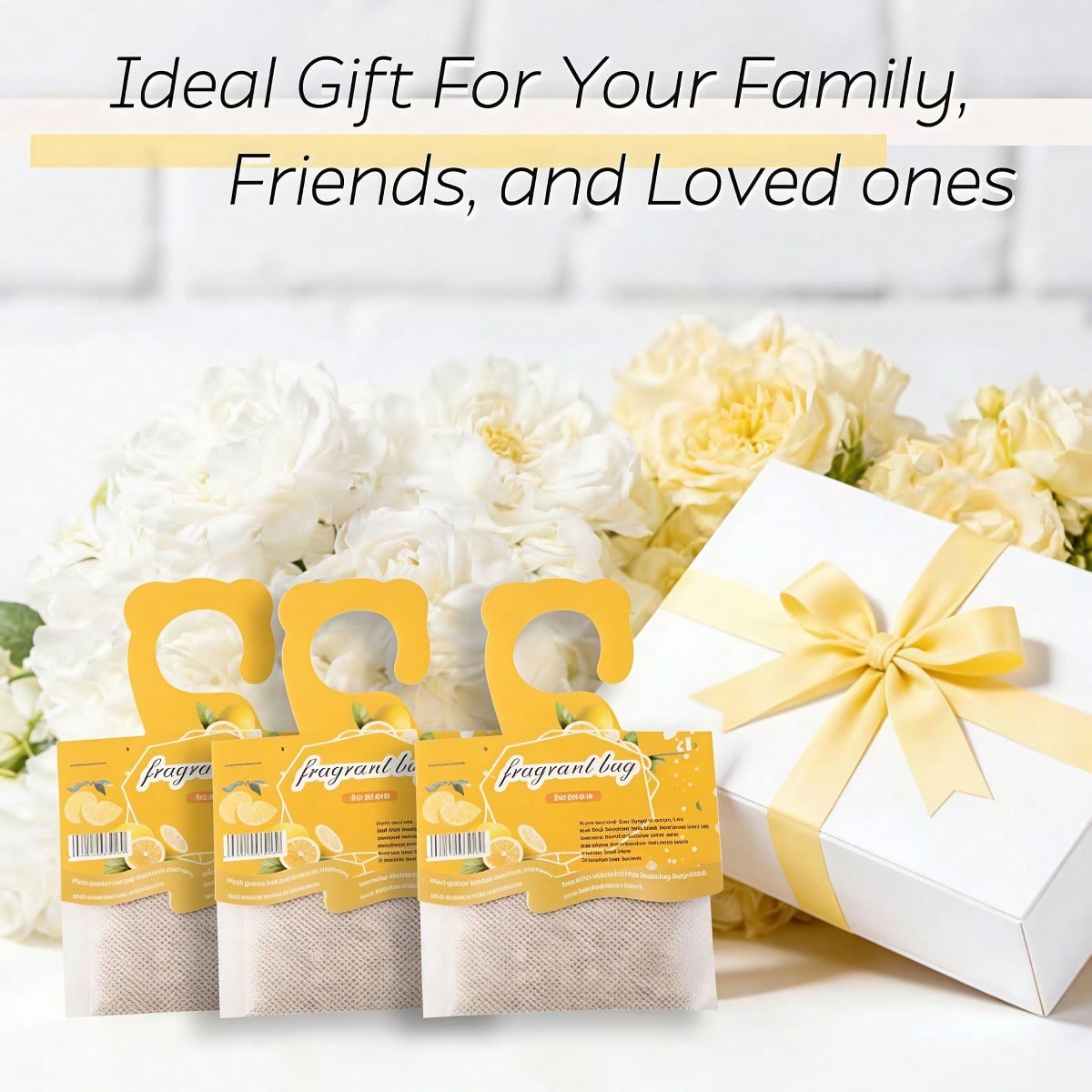 Hanging Lemon Scented Sachets, - огляд і ціна Home Fragrance Janzen