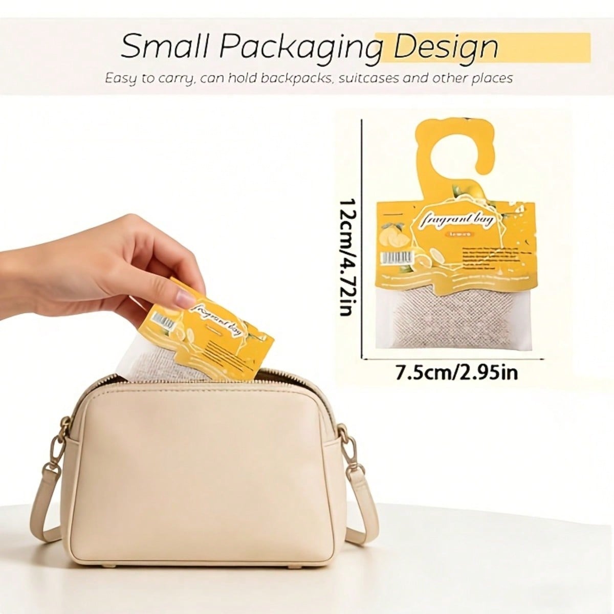 Hanging Lemon Scented Sachets, - огляд і ціна Home Fragrance Janzen