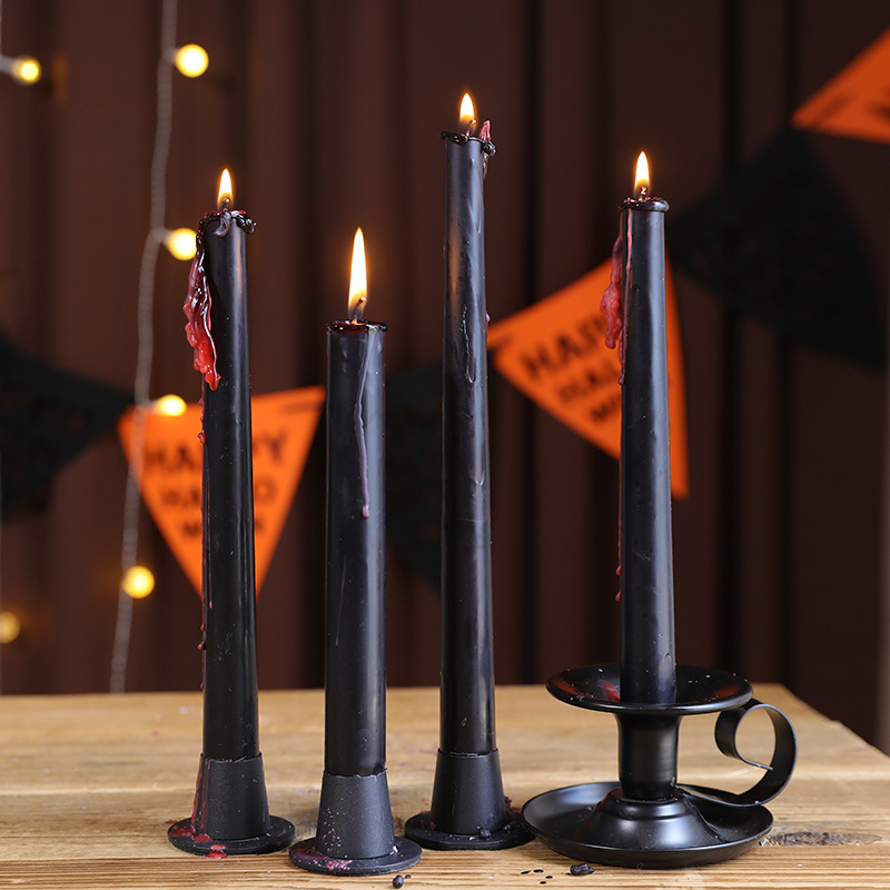 Gothic Skull Taper Candles Aut - огляд і ціна Beeswax Taper Candle
